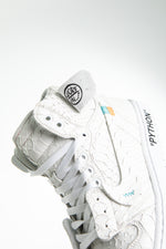 Aj1 FULL PYTHON WHITE