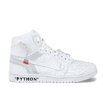 Jordan 1 Python White - WorkOnCustom