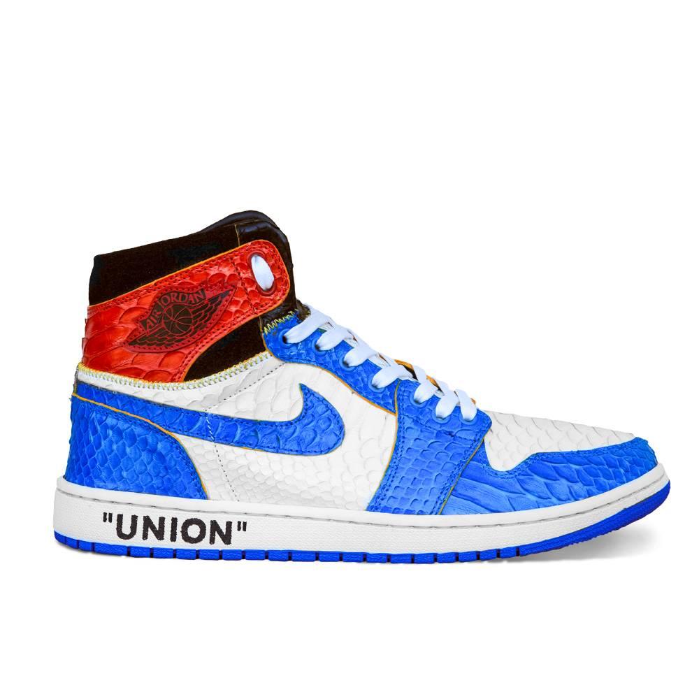Jordan Retro High Python Union Blue – WorkOnCustom