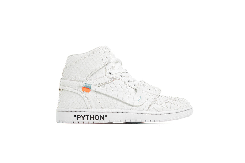 Aj1 FULL PYTHON WHITE