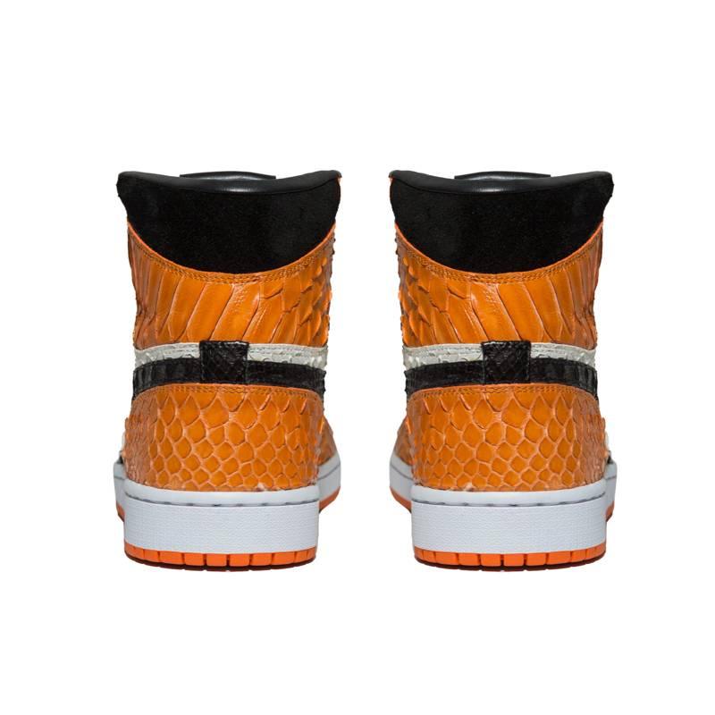 Jordan 1 Python Orange – WorkOnCustom
